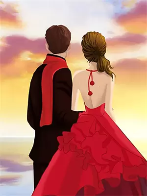 精神小妹与精神小伙结婚