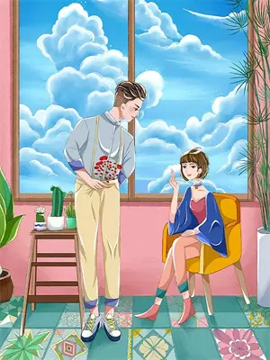 妻子带女儿装穷装病的句子